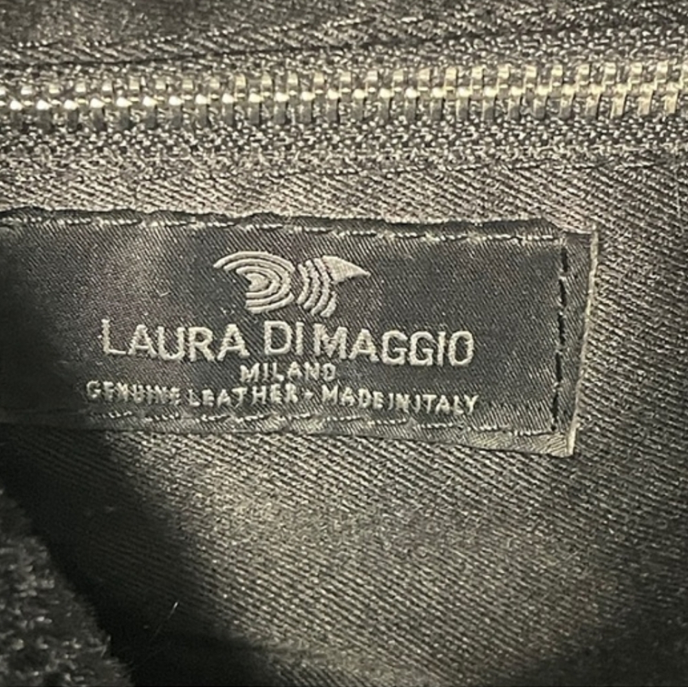 Laura DiMaggio Chic Black Faux Fur Tote Bag - Picture 4 of 10